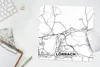 MuchoWow® Mauspad Mousepad Karte - Lörrach - Stadtplan Produktbild-Vorschau 5