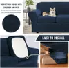 1/2/3/Sitzer Sofa Überzug Samt Schonbezug Plüsch Sofabezug Produktbild-Vorschau 3