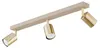 KAR-LIGHTING Spotbalken 3‑flammig Gold, Metall – Produktbild-Vorschau 7