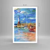 Poster - Poster ohne Rahmen - Leuchtturm Meer - 61x91,5 cm Produktbild-Vorschau 4