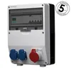 Stromverteiler pTD-S/FI 16A 2x230V 3P Zähler SIEMENS und Produktbild-Vorschau 1