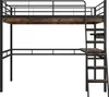 Łóżko na poddaszu Sweiko, 90x200 cm, bez materaca, łóżko z Podgląd zdjęcia produktu 10