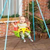Detská hojdačka Outsunny s nastaviteľnými lanami 344-059V00 Náhľad obrázku produktu 2