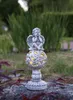 LED Solar Gartenfigur Grabdeko Engel - 1 warmweiße LED - H: Produktbild-Vorschau 10