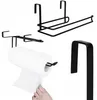 Rodeno Presto Black Küchenrollenhalter Unterhängbar Metall Produktbild-Vorschau 1