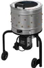 KRAFT&DELE | Stroj na oškrabávanie hydiny, 550 W, 400 mm Náhľad obrázku produktu 1