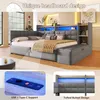 Flieks Schlafsofa Tagesbett 140x200cm mit Hydraulischem Produktbild-Vorschau 8