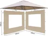 Set Ersatzdach und 2 Seitenteile für Garten Pavillon 3x3m Produktbild-Vorschau 1
