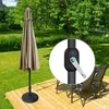 Sonnenschirm 3,5m rund creme Garten Balkon knickbar mit Produktbild-Vorschau 10