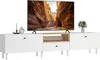 HOMCOM TV Schrank TV Board für Fernseher bis zu 90 Zoll für Produktbild-Vorschau 1