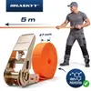Spanngurt-Ratsche 27x5000 mm orange Produktbild-Vorschau 2