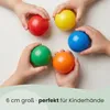 Bällebad Bälle 6cm - 100 Bunte Kunststoffbälle Kinder Baby Produktbild-Vorschau 4