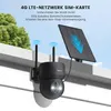 4G LTE Caméra de surveillance extérieure solaire avec carte Voir les images du produit 6