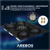 AREBOS plynová varná doska 5 horákov, sklokeramika, plynová Náhľad obrázku produktu 3