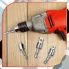 Adattatore angolare per punte da trapano avvitatore 1/4 3/8 Anteprima dell’immagine prodotto 4