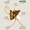 A pile of dog chews with descriptive text annotations. Produktbild-Vorschau