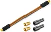 ARLI Fensterdurchführung UltraSlim + 2x F-Stecker vergoldet Produktbild-Vorschau 1
