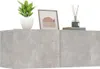 Mobili TV 2 pz. Grigio cemento 80x30x30 cm Materiale a base Anteprima dell’immagine prodotto 7