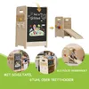 Montessori Lernturm 4-in-1 aus Holz, Höhenverstellbarer Produktbild-Vorschau 2