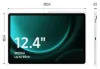 Samsung Galaxy Tab S9 FE+ 128 GB Wifi Mint Neu Produktbild-Vorschau 13