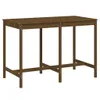 Gartentisch Honigbraun 159,5x82,5x110 cm Massivholz Kiefer Produktbild-Vorschau 1