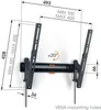 Vogels COMFORT TVM3413 Support TV avec M-tilt pour TV Voir les images du produit 2