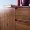 sweeek - Sideboard Holzdekor 2 Türen 3 Schubladen 150 cm - Produktbild-Vorschau 6