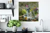 MuchoWow® Poster Vase - Blumen - Farben 50x50 cm - Produktbild-Vorschau 3