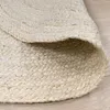 TT Home Wohnzimmer Teppich Jute Rund Modern Boho Ethno Produktbild-Vorschau 4