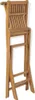 3-tlg. Bistro-Set mit Klappstühlen Massivholz Teak Produktbild-Vorschau 11