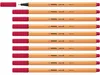 Fineliner - STABILO point 88 - Verpakking van 10 stuks - Productafbeelding-voorbeeld 1