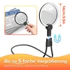 Lupe mit Licht, Leselupe für Senioren, Hände-freie Lupe mit Produktbild-Vorschau 2