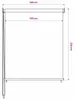 Roleta zewnętrzna 180 x 230 cm biała Podgląd zdjęcia produktu 7