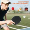 SPORTNOW Tischtennisschläger Tischtennis Set mit 4 Produktbild-Vorschau 4