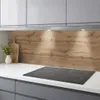 Küchenrückwand Eiche Wotan monolithische ABS-Platte mit Produktbild-Vorschau 1