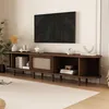 A modern living room with a TV stand and a television. Podgląd zdjęcia produktu