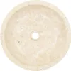 vidaXL Lavabo 40x12 cm marbre crème Voir les images du produit 5