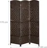 Ekran z 3 częściami RD5324 brązowy Podgląd zdjęcia produktu 4