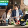 YourCasa® Biomülleimer Küche für Biomüll - Komposteimer Produktbild-Vorschau 2