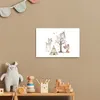 Wanddeko 30x20 cm - Kinder - Tiere - Waldtiere, Deko, Deko Produktbild-Vorschau 2