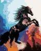 Zuty - Malen nach Zahlen - EINHORN IM WELTRAUM, 40x50 cm, Produktbild-Vorschau 1