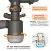 SONNI Breite Seite quadratisches Spülbecken 70 x 45 x 24,5 Produktbild-Vorschau 4