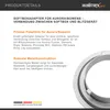 Adattatore softbox Walimex per Aurora/Bowens (1012716) Anteprima dell’immagine prodotto 5