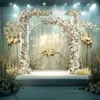 WISFOR Rose Arch, Extra Style Wedding Arch Background Frame Podgląd zdjęcia produktu 5