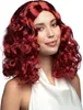 Anni parrucca capelli rossi tema festa Schlager signore Anteprima dell’immagine prodotto 1