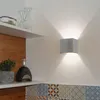 s.luce Plinth Wandleuchte aus Beton Grau Wandlampe Produktbild-Vorschau 3