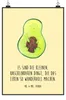 Mr. & Mrs. Panda Bild Avocado Kern DIN A4 - Gelb Pastell - Produktbild-Vorschau 1