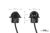 AMiO Parkovací asistent TFT01 4,3" s kamerou HD-305 LED Náhľad obrázku produktu 8