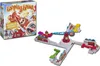 A board game and its playing pieces are displayed on a white background. Produktbild-Vorschau