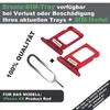iPHONE XR SIM KARTEN HALTER TRAY ADAPTER FACH STECKER SLOT Produktbild-Vorschau 2